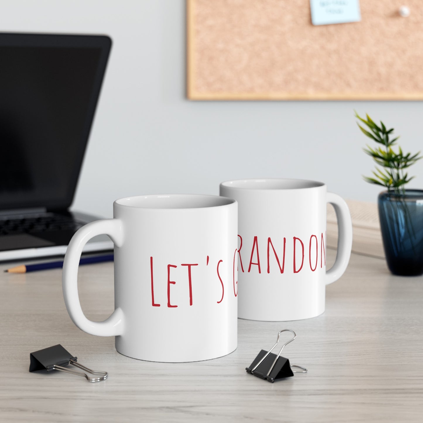 Let's Go Brandon Ceramic Mug