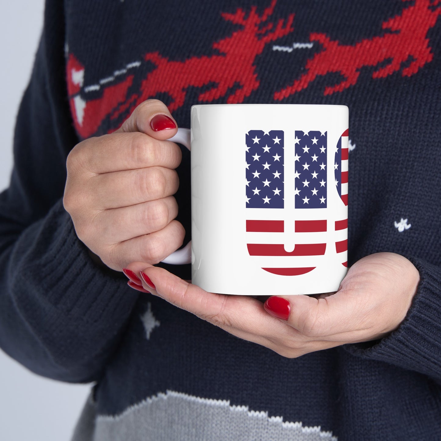 USA Ceramic Mug, (11oz, 15oz)