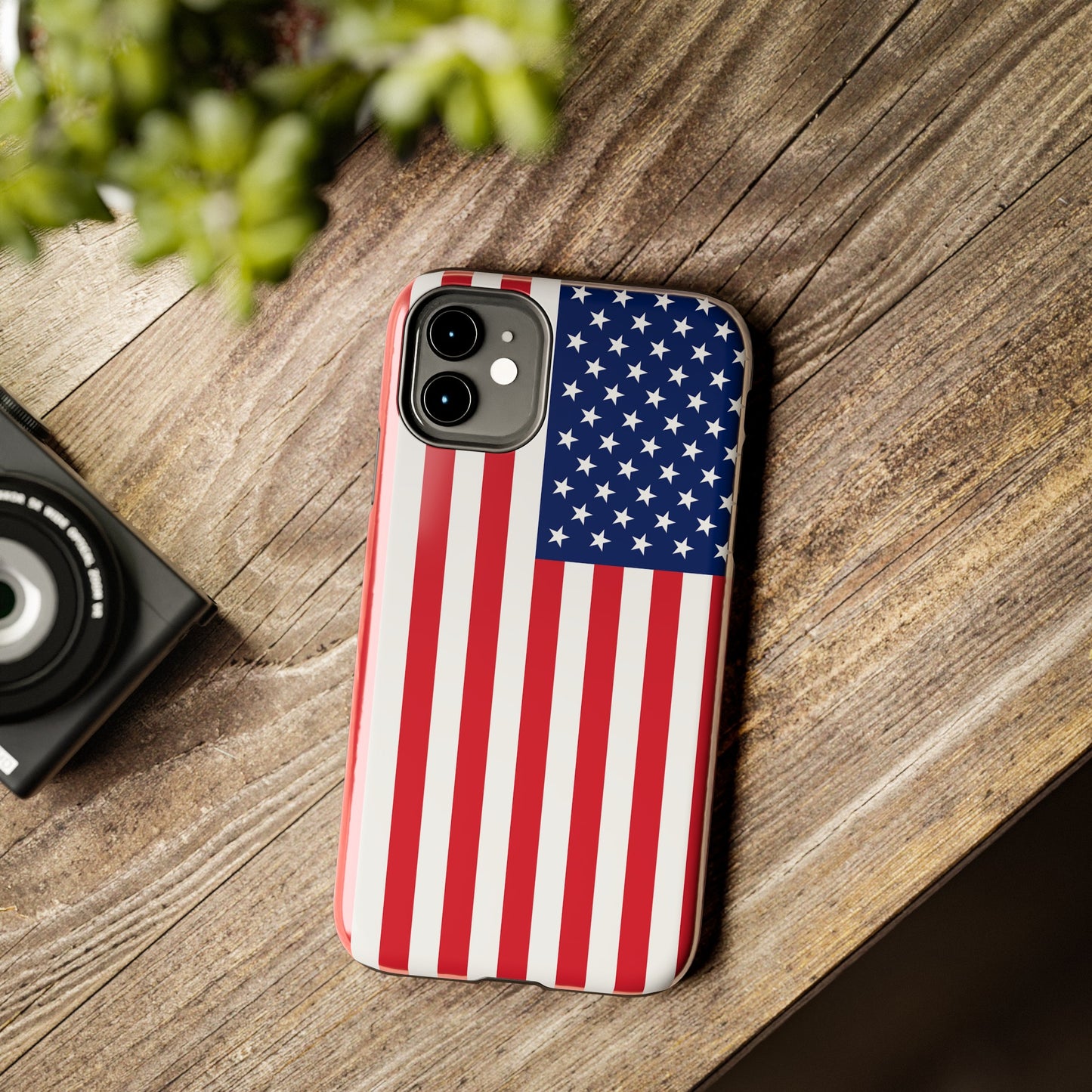 American Flag iPhone Case