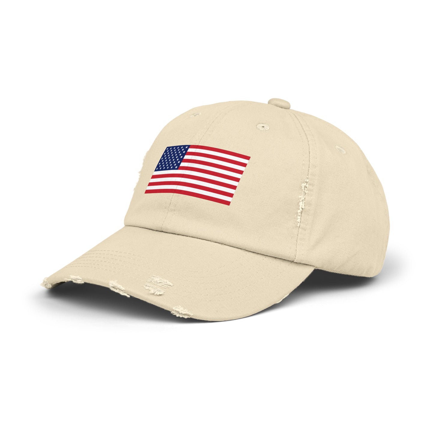 American Flag Distressed Cap