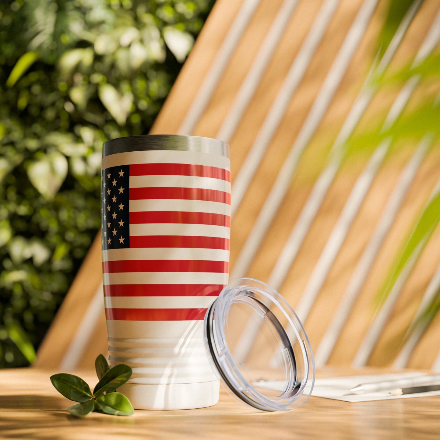 American Flag Ringneck Tumbler, 20oz