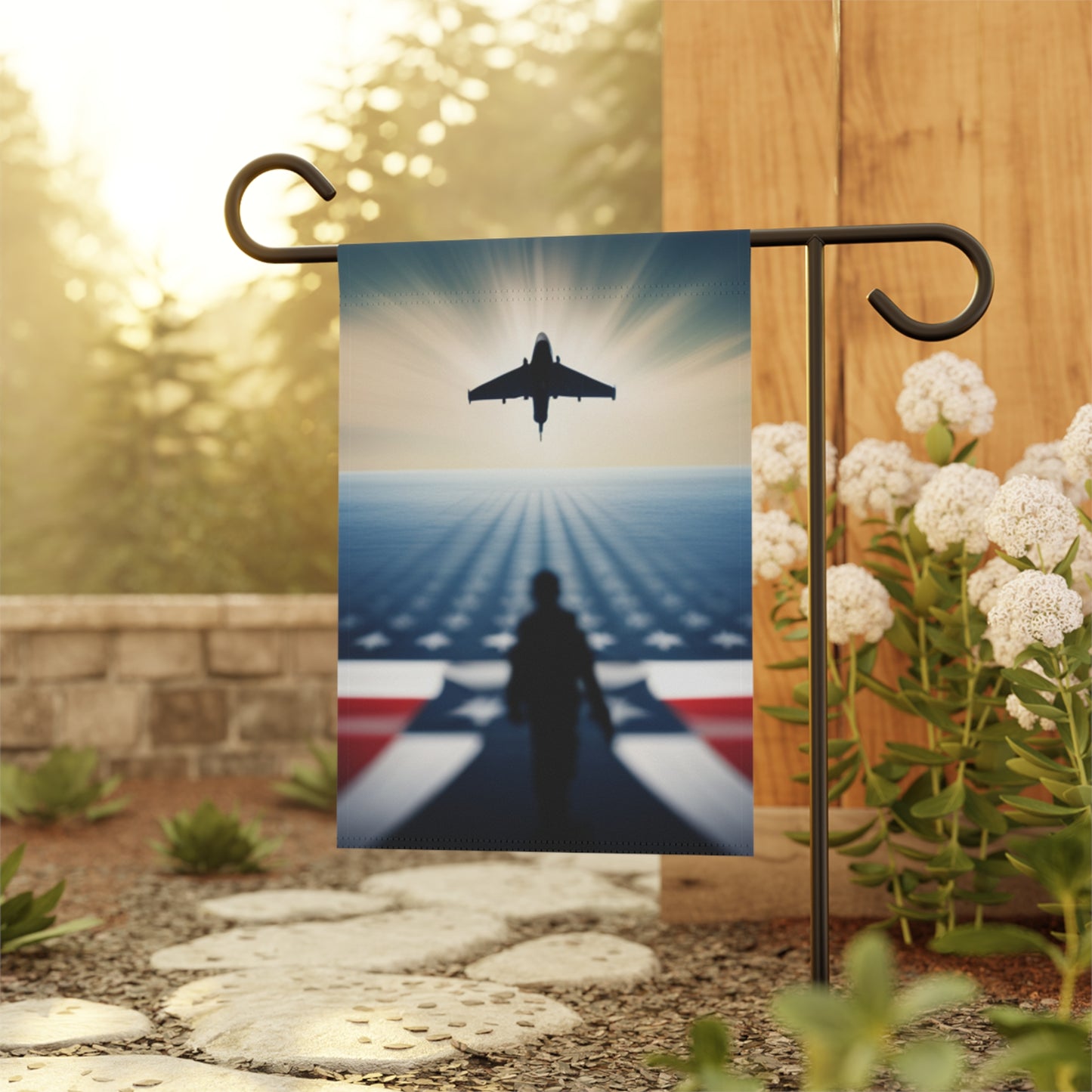 "Go Flight" Garden & House Banner