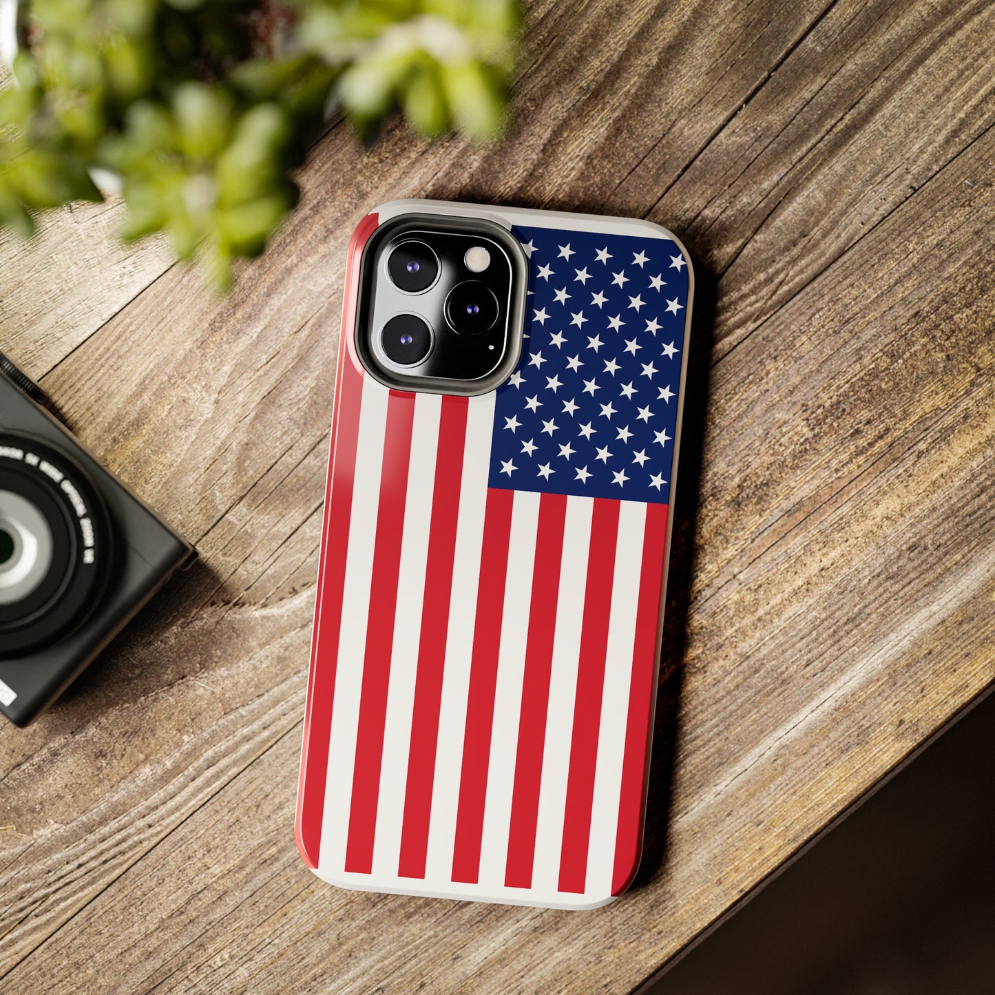 American Flag iPhone Case