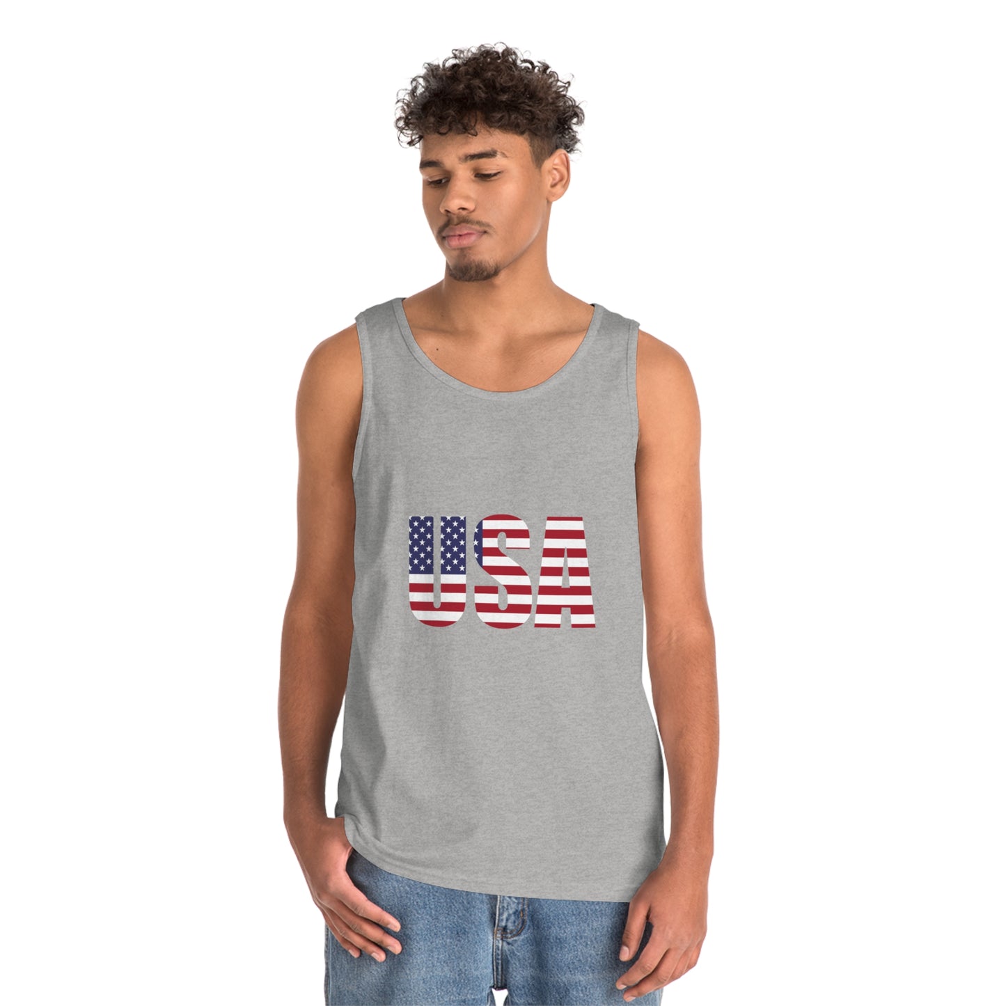 USA Heavy Cotton Tank Top