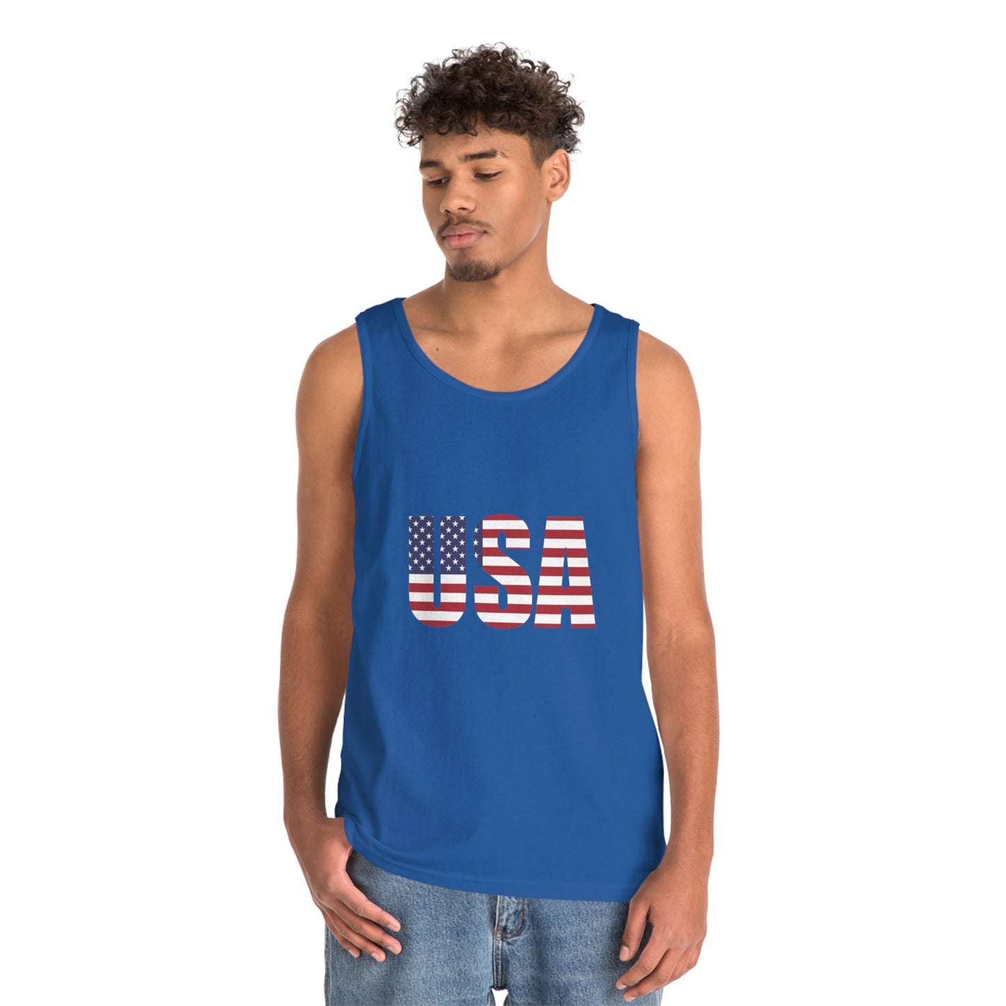 USA Heavy Cotton Tank Top