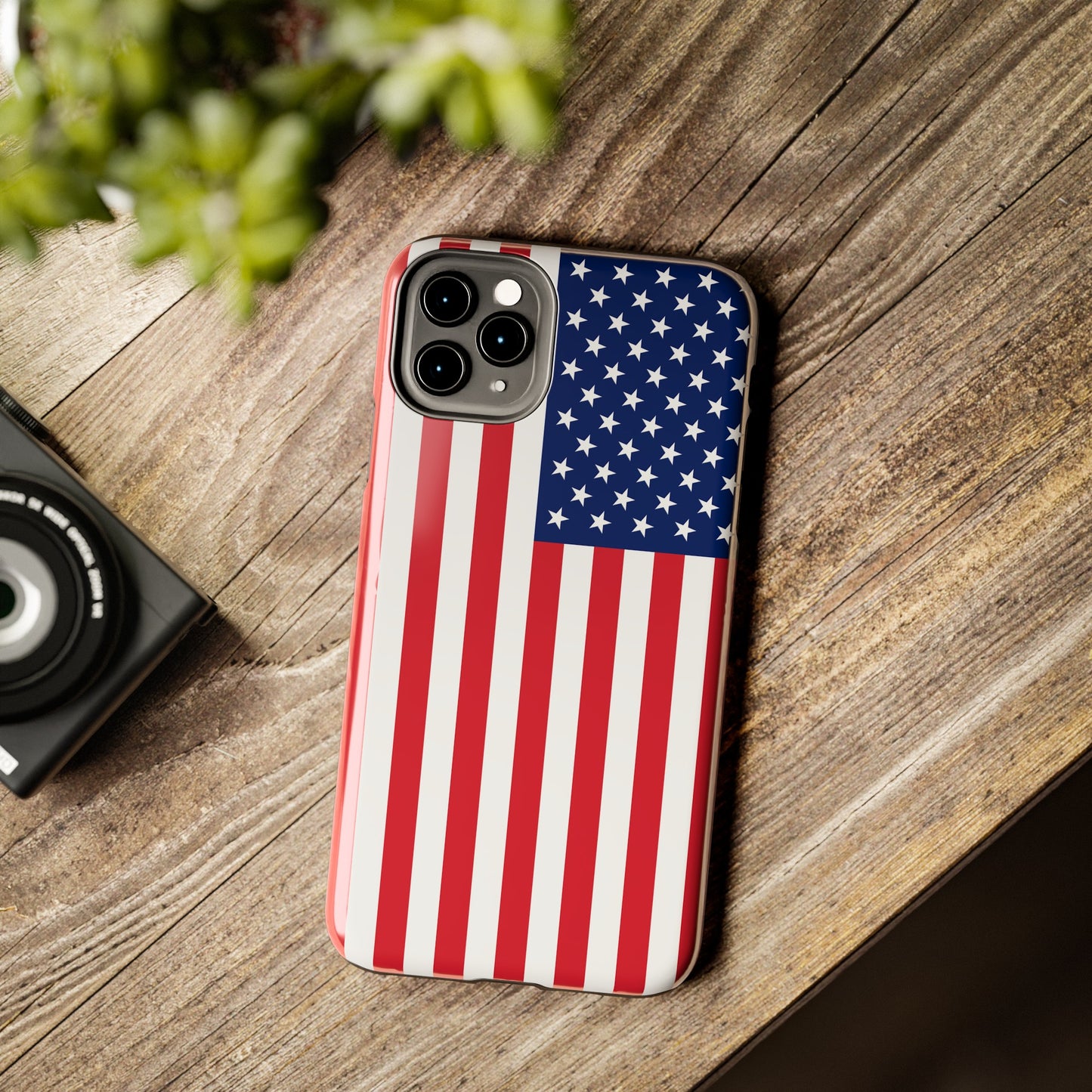 American Flag iPhone Case