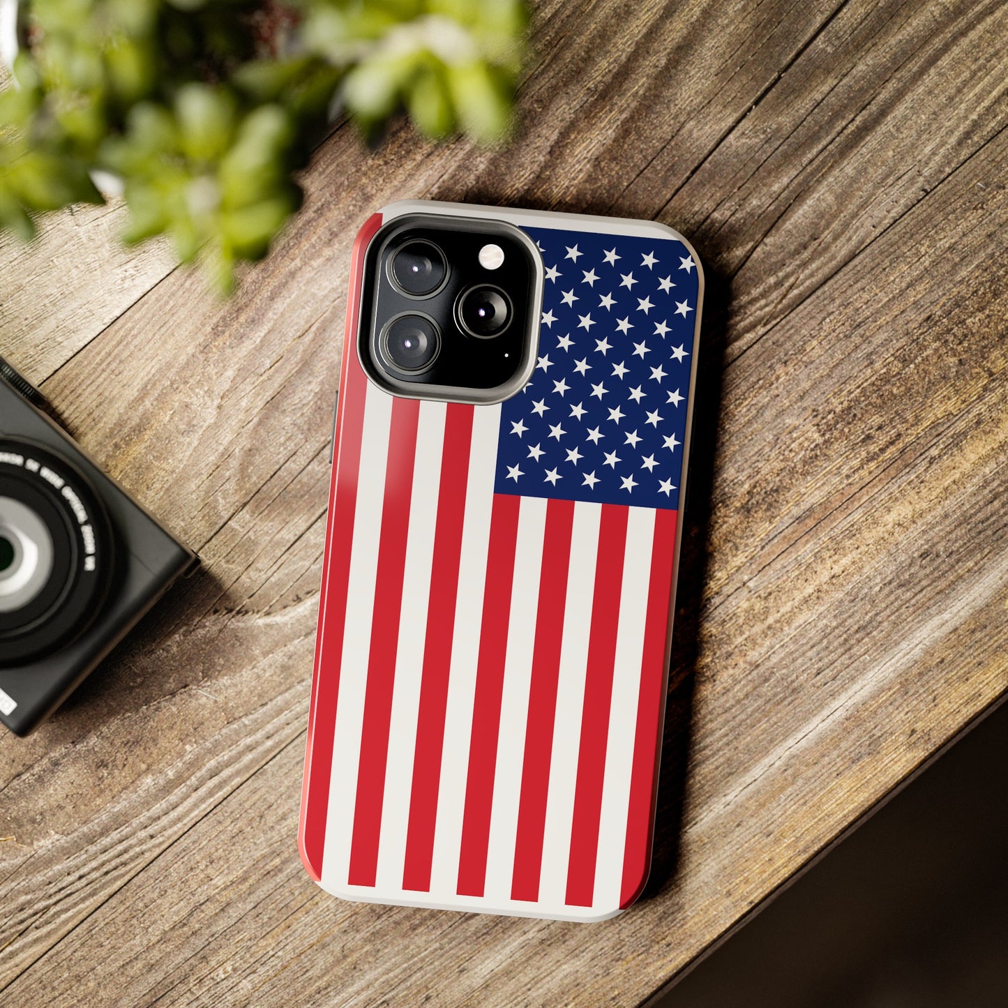 American Flag iPhone Case