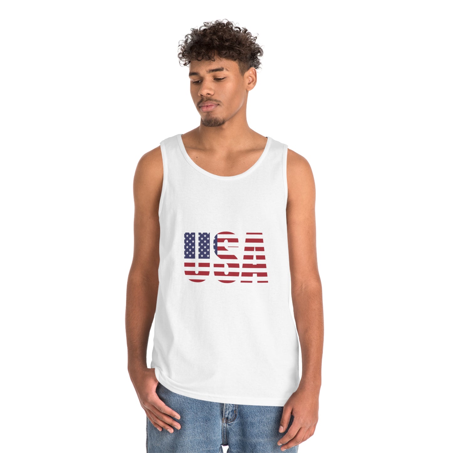 USA Heavy Cotton Tank Top