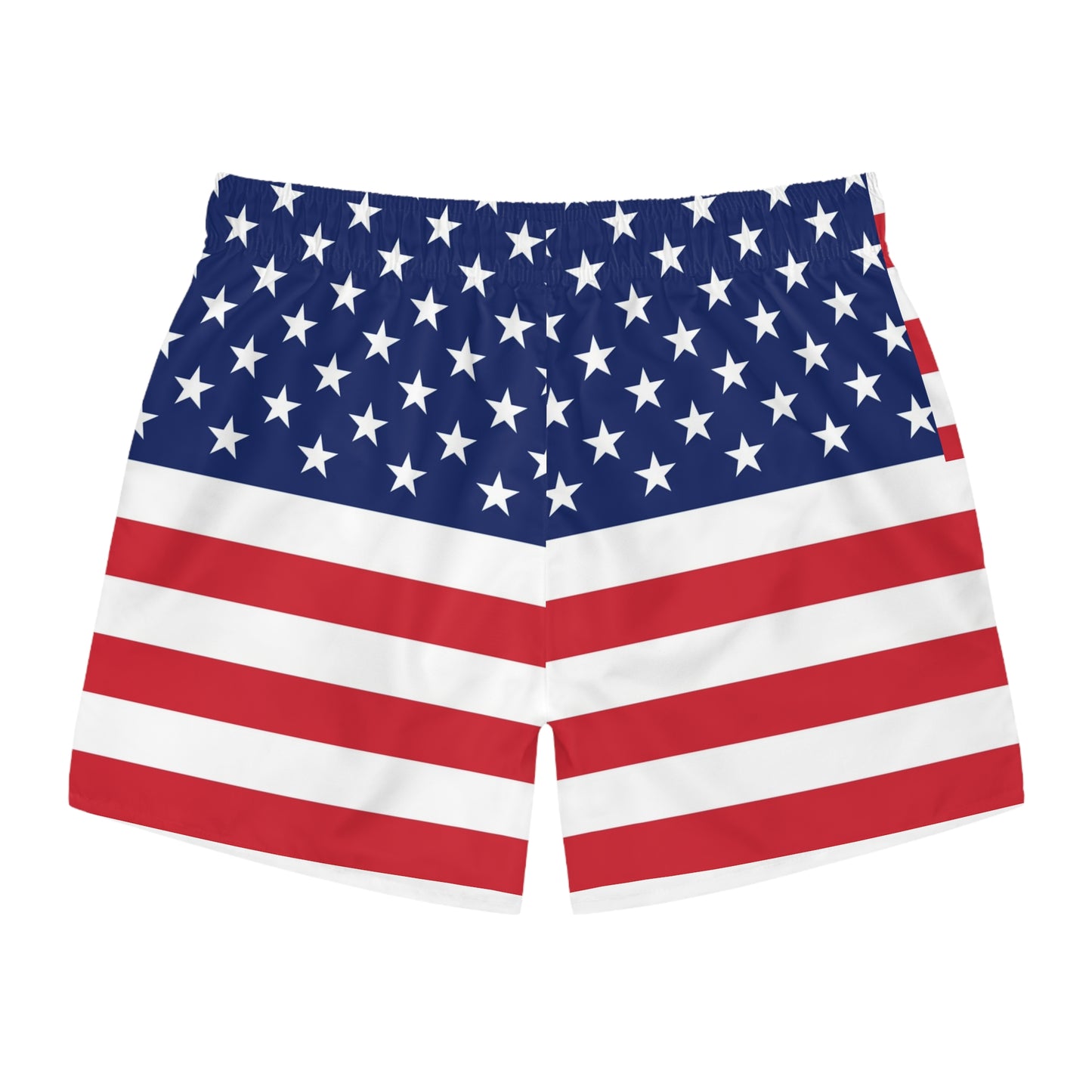 American Flag Swim Trunks