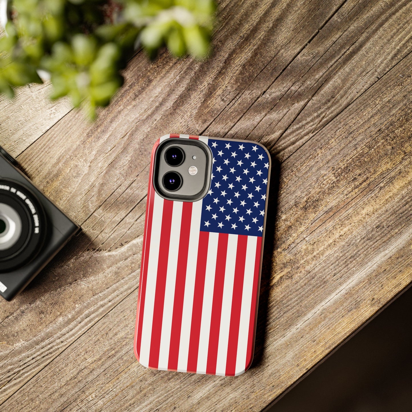 American Flag iPhone Case