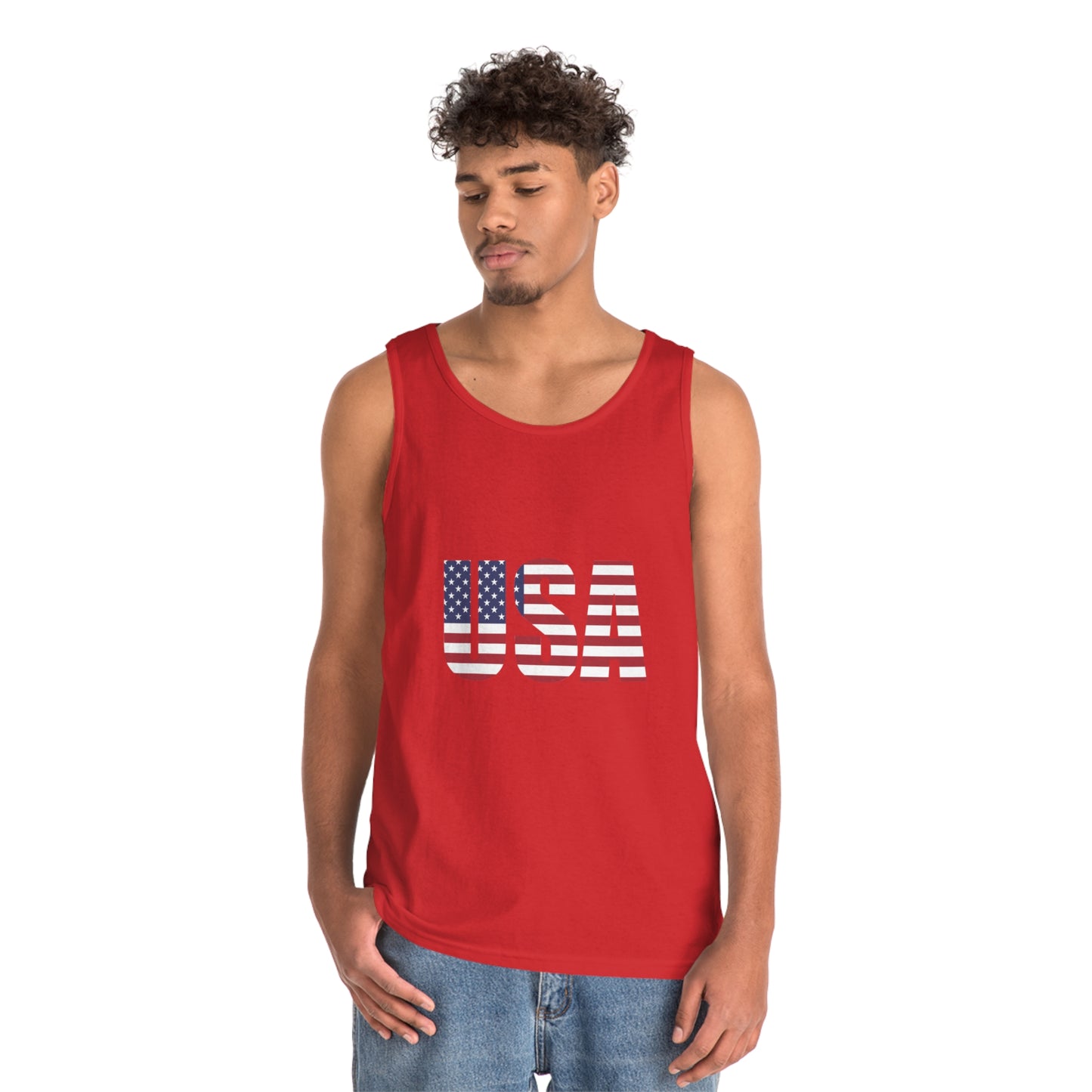 USA Heavy Cotton Tank Top