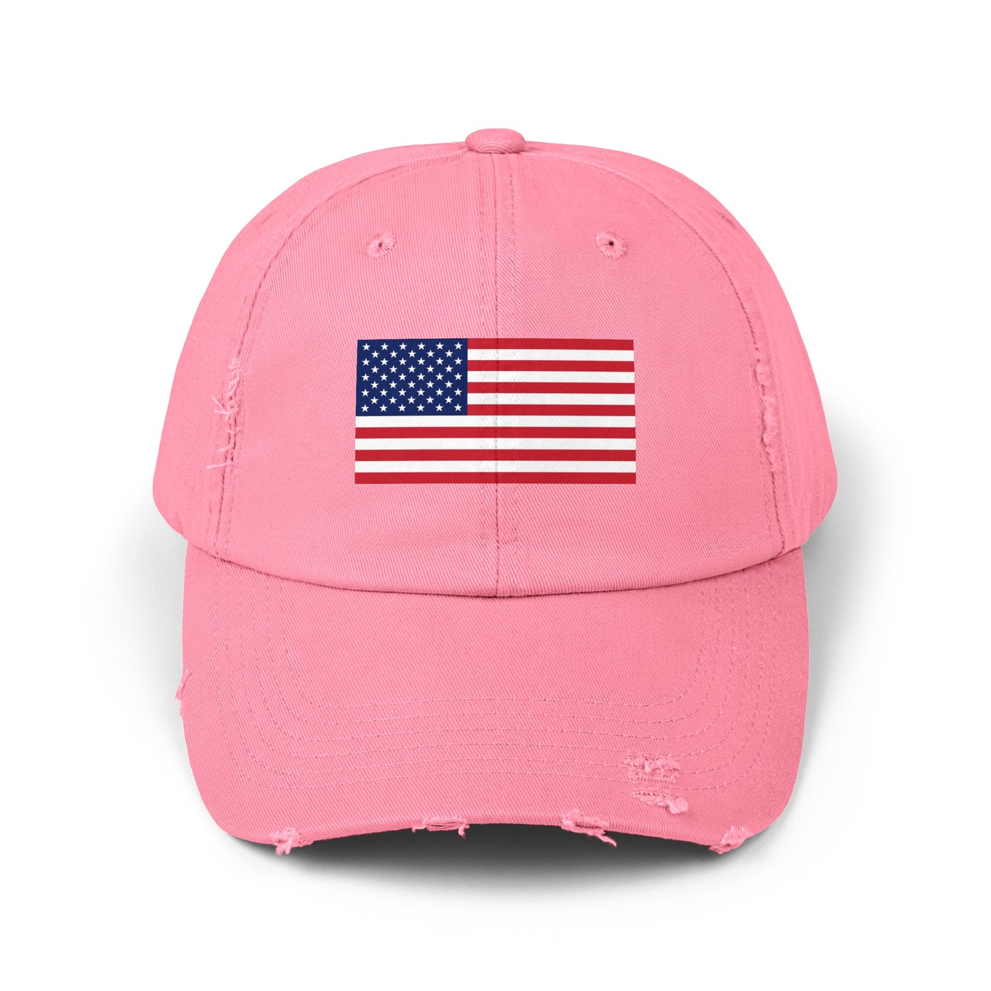 American Flag Distressed Cap