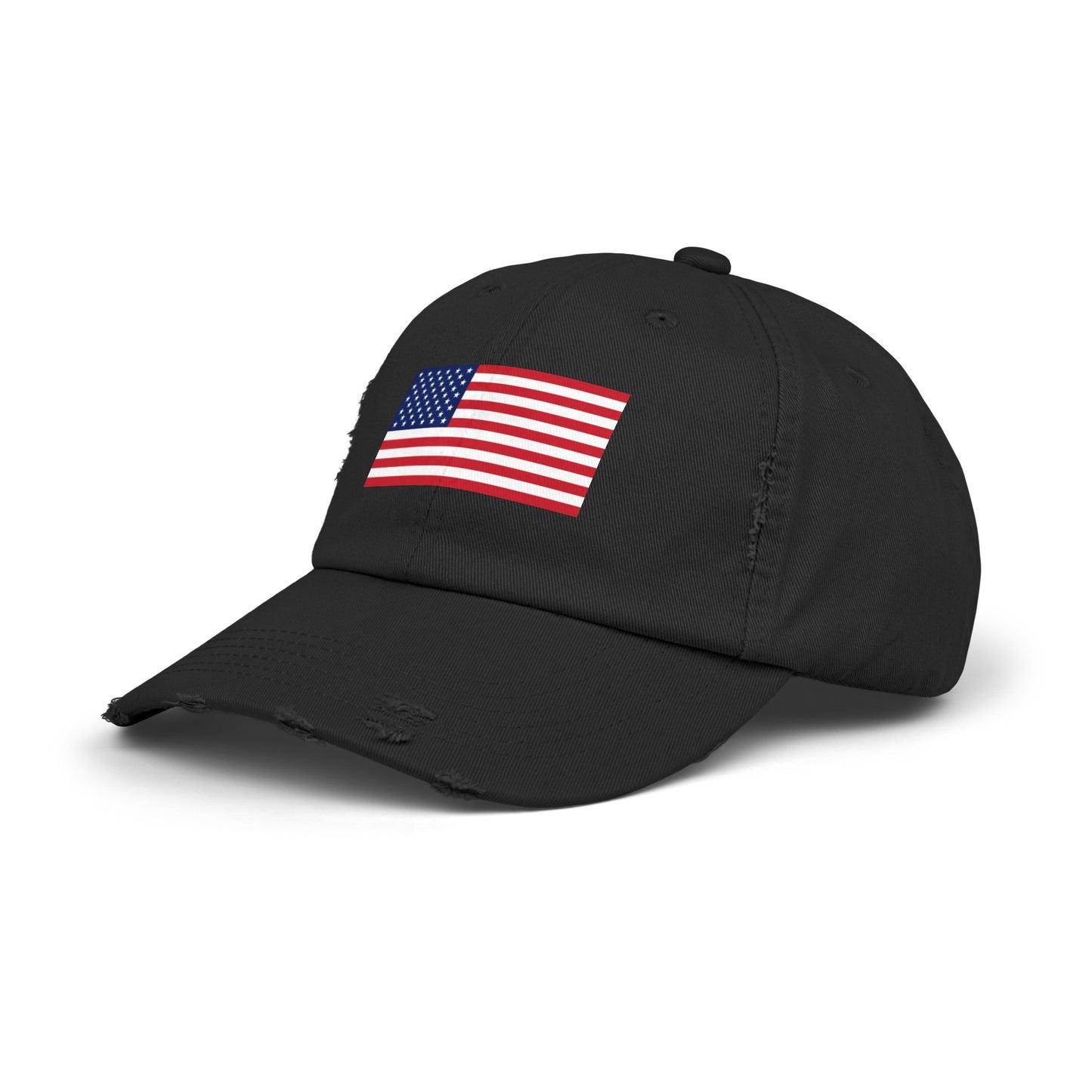 American Flag Distressed Cap