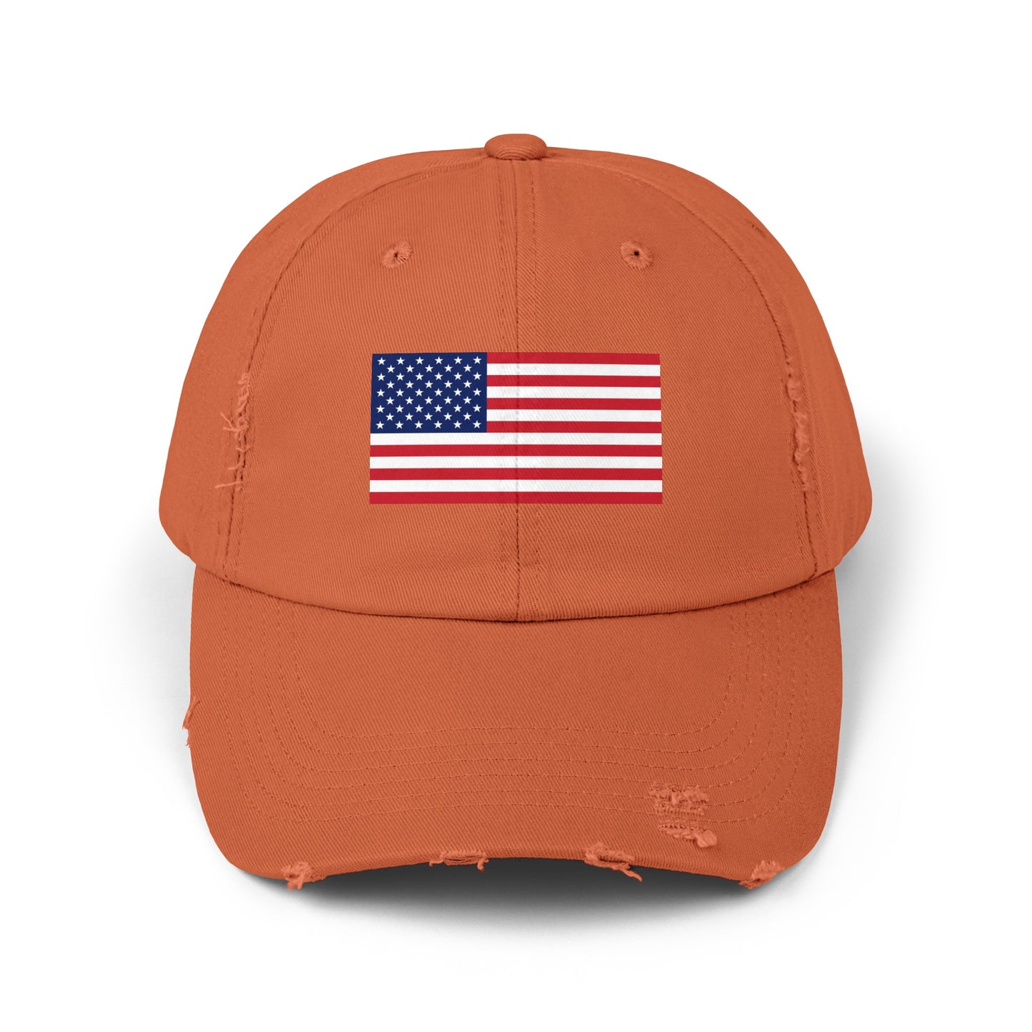 American Flag Distressed Cap